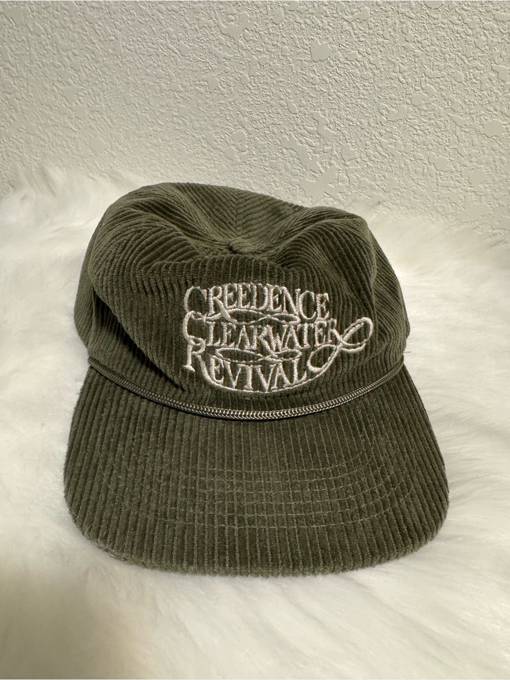 SNAG Olive Corduroy Cap